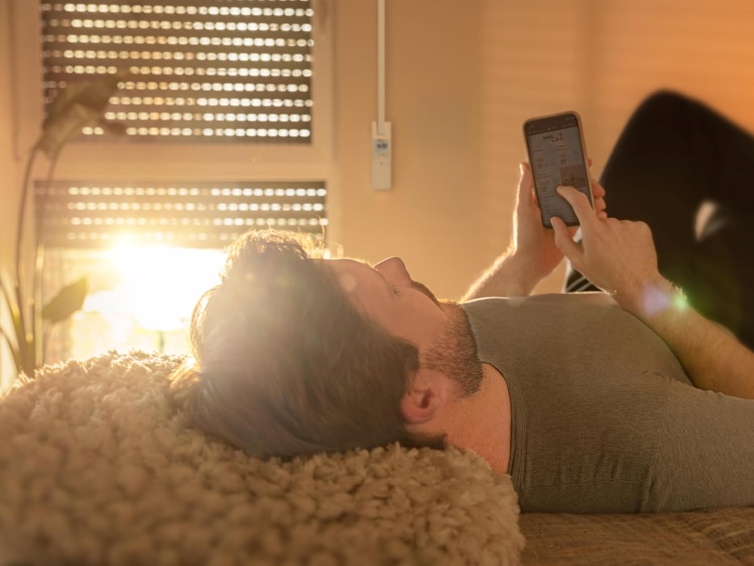 Smart Home Wlan Handy Rolladen Gurtwickler steuerung